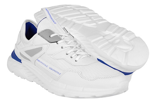 Tenis Casuales Caballero Aeropostal Aef22201074bl Textil Bla