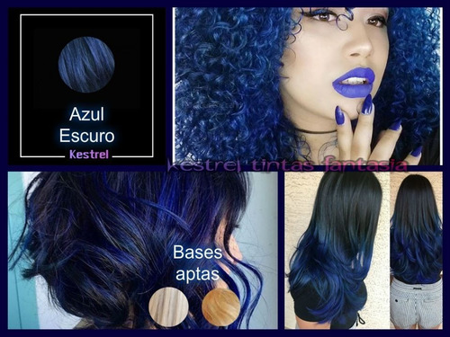 Imagen 5 de 8 de Coloración Tinta Fantasía Cabello Kestrel 3 Unidades Envíos