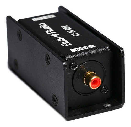 Juego Cajas Directas - Rca A Xlr Macho - Dj - Di - Bulkaudio
