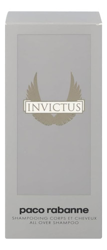 Shampoo All Over Invictus By Paco Rabanne (sem Celofán)