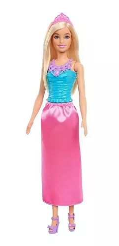 Boneca Barbie Fashionistas Menina Loira - Roupa Fashion Camisa