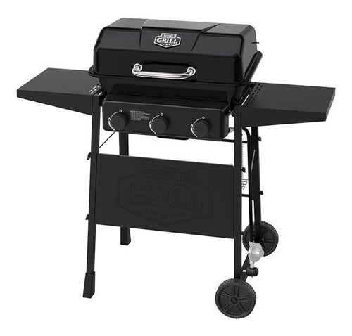 Parrillera Gas Expert Grill 3 Hornillas Acero Inoxidable Usa