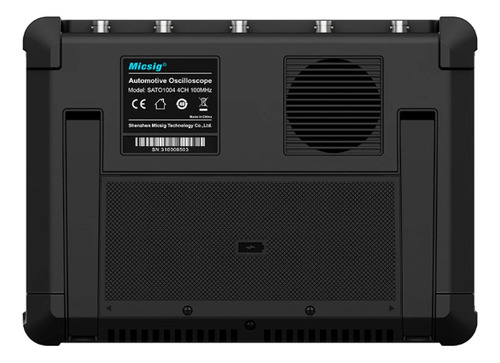 Osciloscópio Digital Automotivo Touch 100mhz 4ch Micsig