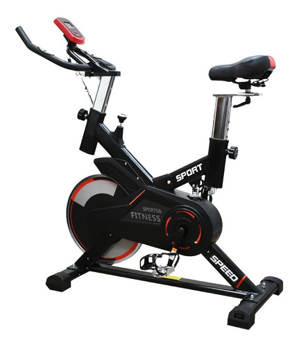 Bicicleta De Spinning Regulable Para Fitness Con Monitor