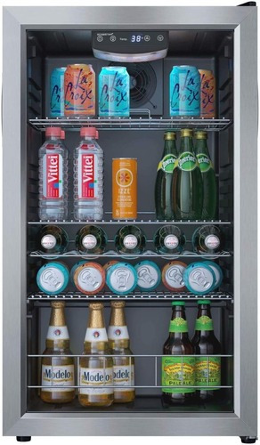 Edgestar Bwc121ss Nevera Minibar Refrigerador 105 Latas