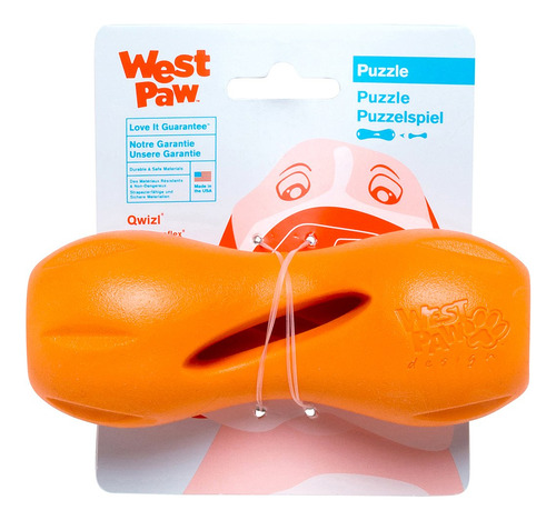 Juguete Interactivo Para Perros West Paw Zogoflex Qwizl, Dis