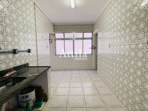 Imagem 3 de 23 de Apto 2 Dorm + Dependência No Gonzaga $ 477 Mil - V1883