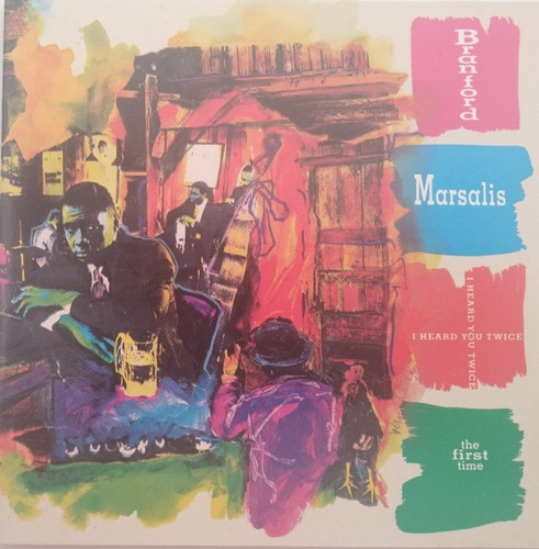 Branford Marsalis I Heard You Twice The First Time Cd Usa 