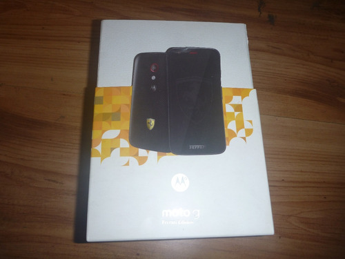 Caja De Motorola Moto G Ferrari Edition