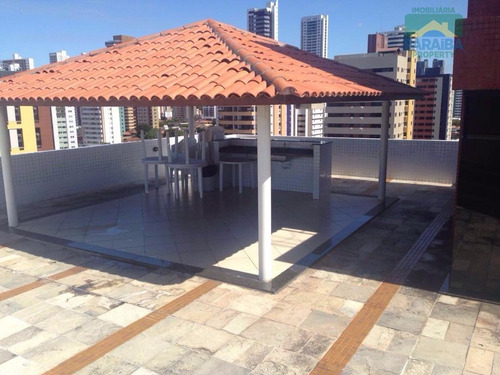 Imagem 3 de 14 de Apartamento Residencial À Venda, Manaíra, João Pessoa. - Ap0691