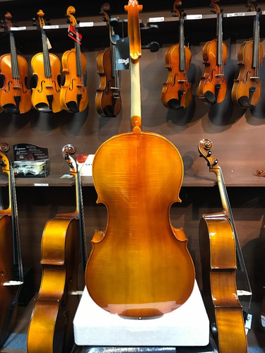 Cello Stagg 4/4 Modelo Vnc 4/4 L Con Arco, Funda Y Resina.