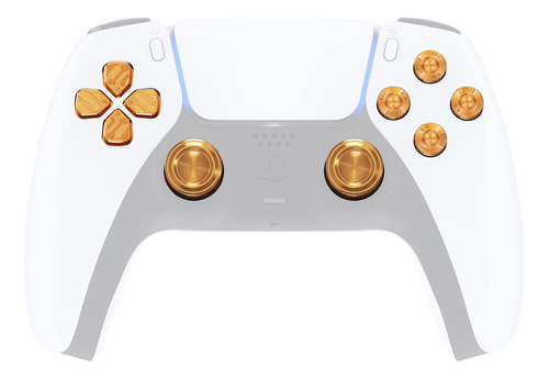 Extremerate Palillos De Metal Dorado Dpad Abxy Botones Para