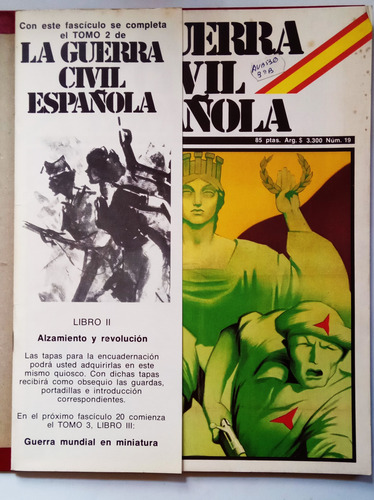 La Guerra Civil Española Tomo 2 - Hugh Thomas - Fasciculos (Usado)