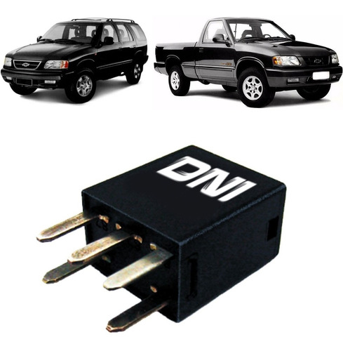 Mini Rele Auxiliar 5 Pinos Gm S10 Blazer Silverado Dni 8112