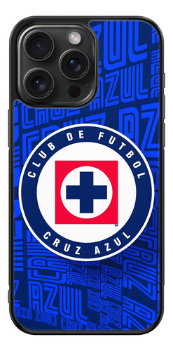 Funda Club De Futbol Cruz Azul 4 Negro Xiaomi Redmi Note 13 Pro Plus 5g