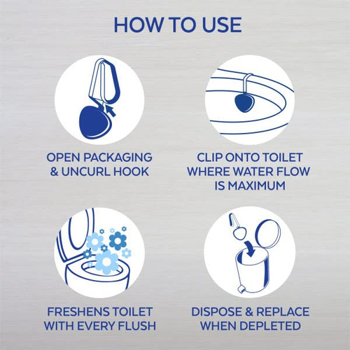 Limpador De Banheiro Lysol Automatic In-the-bowl Atlantic Sc