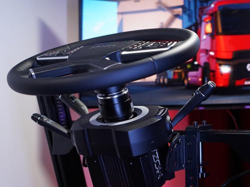 Volante Sim Racing Moza Com 28 Interruptores Programáveis