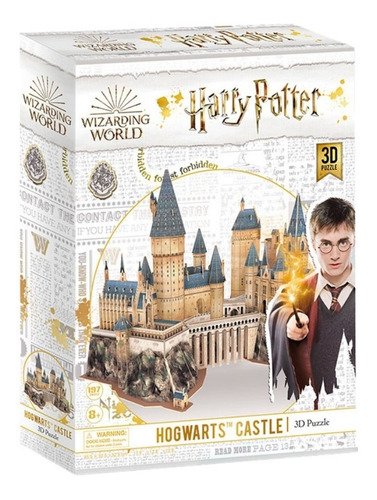 Imagen 4 de 5 de Puzzle 3d Harry Potter | Castillo De Hogwarts