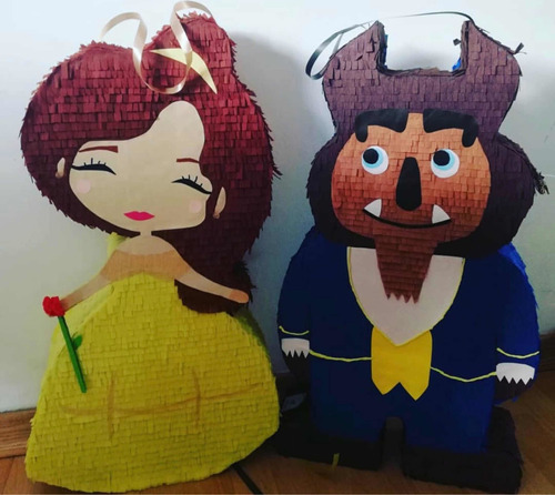 Piñata Bestia O  Piñata Bella - Envíos A Todo El Pais