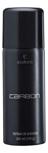 Eudora Carbon Espuma De Barbear 200ml Eudora