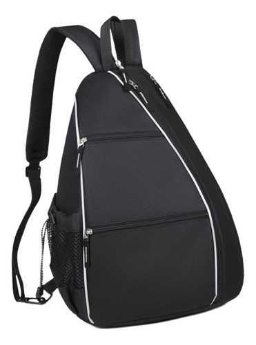 Mochila De Tenis Con Cierre De Cremallera Informal Y