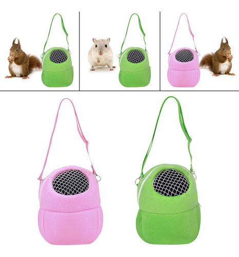 2x Bolsa De Transporte Para Hámster De Viaje Para Mascotas,