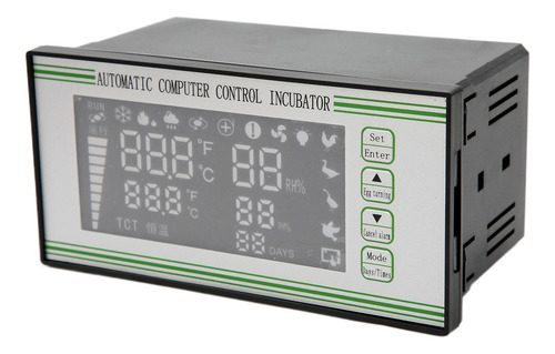Controlador De Incubadora De Ovos Temperatura E Temperatura