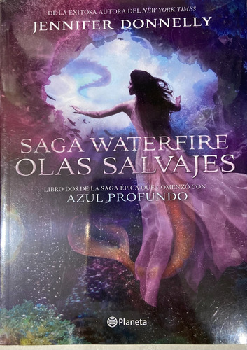 Saga Waterfire Libro Olas Salvajes Jennifer Donnelly. Nuevo