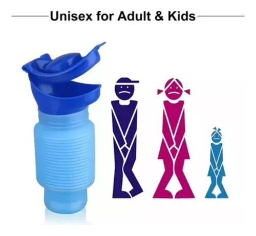 Z0hz Orinal Portátil Para Coche De 2 Unidades, Botella Para