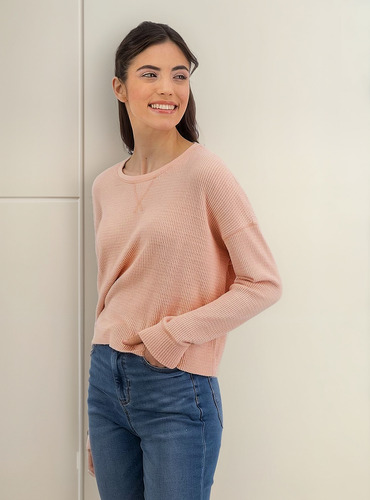 Polera Plush Cropped Soft & Sexy / American Eagle