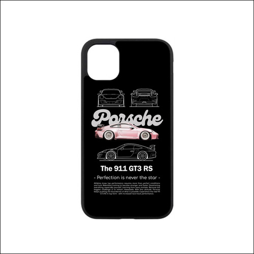 Funda Case Protector Celular - Pink Porsche 911 Gt3 Rs 
