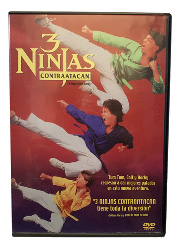 3 Ninjas Contraatacan Dvd \3 Ninjas Kick Back Español Latino (Usado)