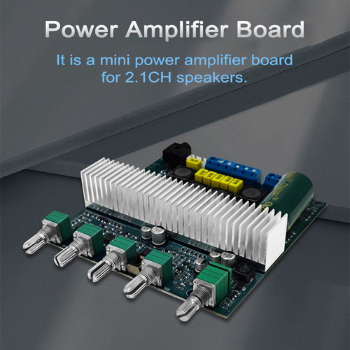 Amplificador De Sonido Potente Tpa3116 Bt5.0 Speaker Amp 50w