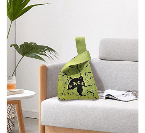 Bolsas De Gato Para Mujer Bolsa De Mano Reutilizable De Gato