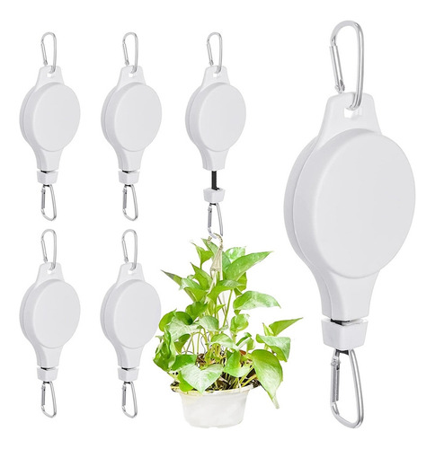 , Polea Retráctil Para Colgar Plantas, Ajustable, Paquete