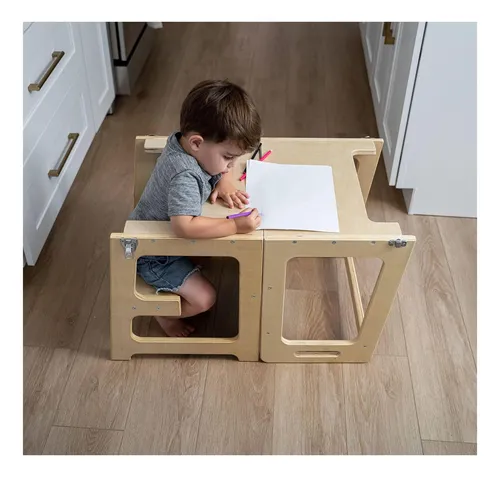 Torre De Cocina Plegable 4 -en -1 Fecha 4 En 1 Taburete De Y