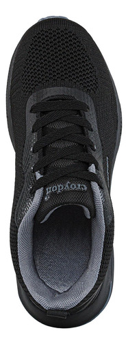 Imagen 6 de 8 de Tenis Pulmi Negro-gris Para Mujer Croydon