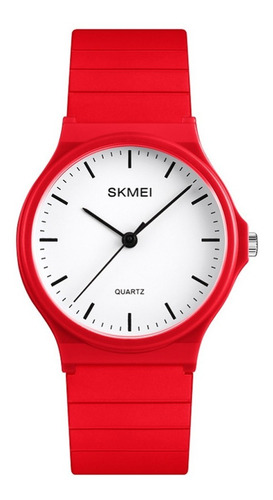 Imagem 1 de 2 de Relógio Infantil Skmei Analógico 1419 Vermelho