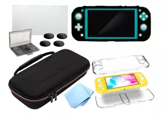 Nintendo Switch Lite Kit De Protección Con Estuche Y Fundas