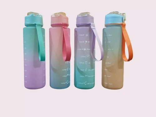 Botellas De Agua Motivacional 0.9 Litros