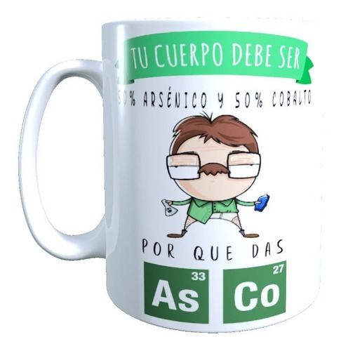 Taza - Tazón Breaking Bad Con Frase Divertida, Das Asco