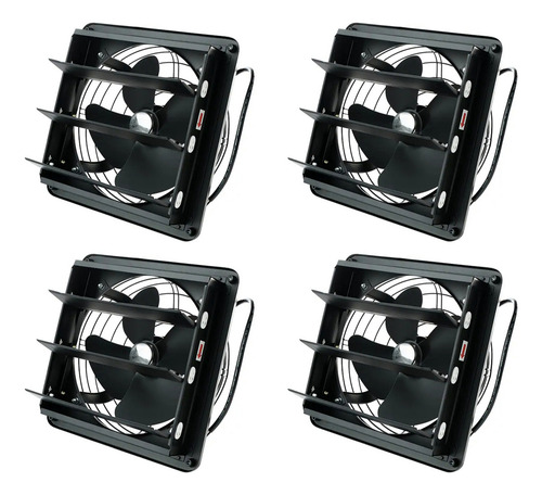 4 Extractor De Aire Industrial Triton 10 Pulgadas Masterfan