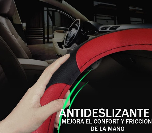 Funda Cubre Volante Rojo/negro V-drive 2022