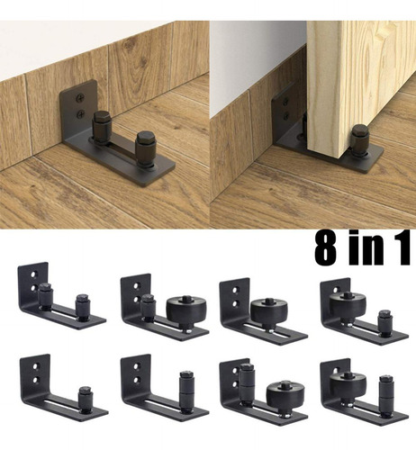 Heavy Duty Sliding Barn Door Floor Guide, Adjustable