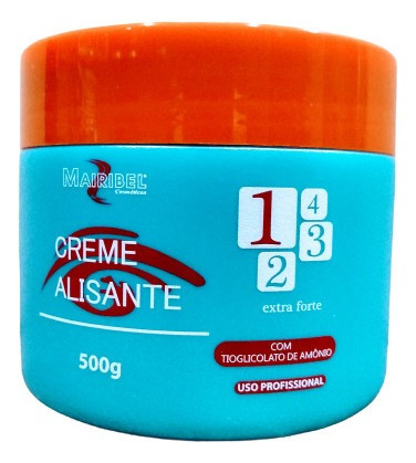 Creme Alisante Mairibel Com Tioglicolato De Amônia 500gr