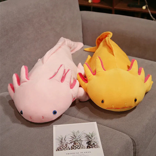 Colorido Juguete De Peluche Axolotl Que Simula Ambystoma