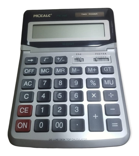 Calculadora De Escritorio Marca Procalc 12 Dígitos Ref.390