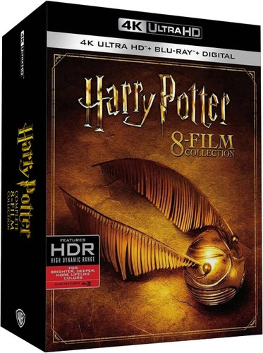 Harry Potter Coleccion 8 Peliculas Bluray 4k Uhd 25gb