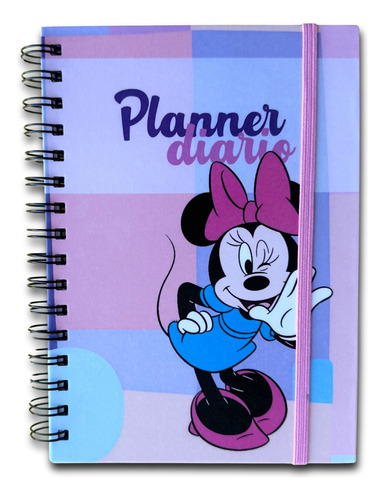 Minnie Planner Diario - Agenda Planificador Sin Fechas