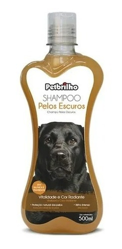 Shampoo Para Perros Petbrilho - Pelos Oscuros
